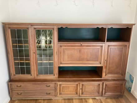 Photo of free Large display cabinet (Ardvarna, Oughterard) #1
