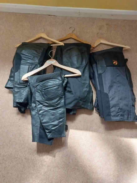 Photo of free 4 pairs motorcycle trousers (Redhill BS40) #1