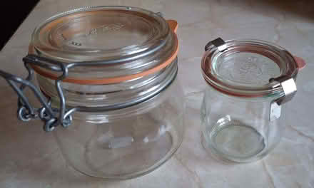 Photo of free Le Parfait & smaller preserve jars (Chertsey KT16) #1