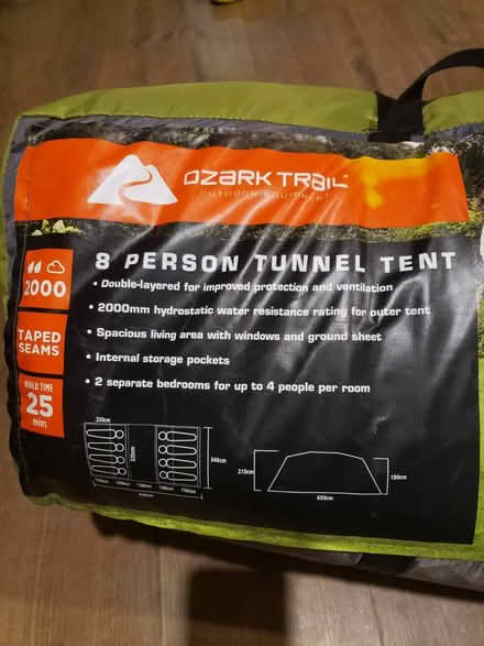 Photo of free 8 man tent (Worcester WR3) #1