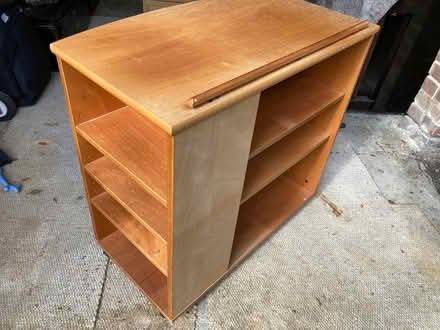Photo of free Unusual wooden cabinet on wheels (Burnham, Bucks) #1