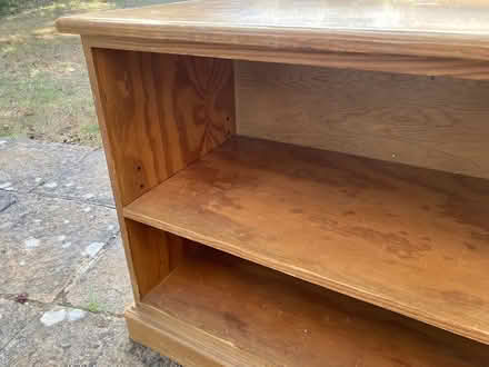 Photo of free Pine open cabinet (Burnham, Bucks) #2