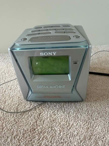Photo of free Small Sony FM. LW and MW clock radio (Morley Green SK9) #4