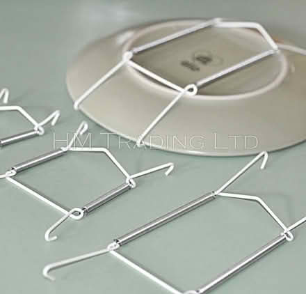 Photo of free 8" wire plate hangers (Twyford RG10) #1