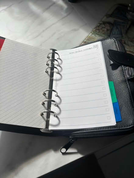 Photo of free Diary folder with dividers (CT163JH) #3