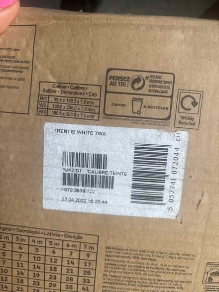 Photo of free box white tiles (Stroud GL5) #2