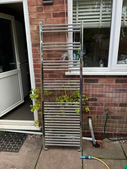 Photo of free Heated towel rail (central heating) (Bournville B30) #1
