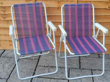 Photo of free Folding Chairs (pair) (Bradford on Avon BA15) #1
