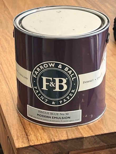 Photo of free Farrow & Ball Hague blue paint (Bromley BR2) #1