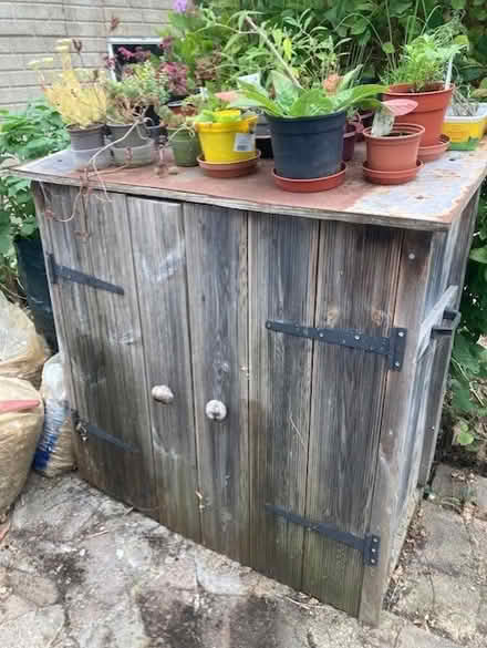 Photo of free Outdoor Storage Cupboard (Sunbury on Thames TW16) #1