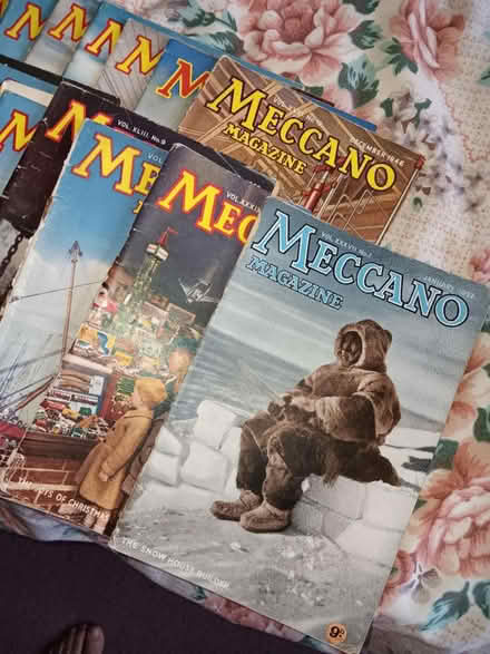 Photo of free Meccano magazines (Rathmines/Ranelagh) #1