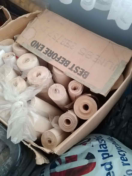 Photo of free assorted rolls of wall paper 26 rolls various (Ponders End EN3) #1