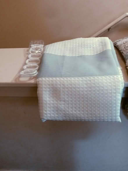 Photo of free Shower curtain and rugs (White Center) #2