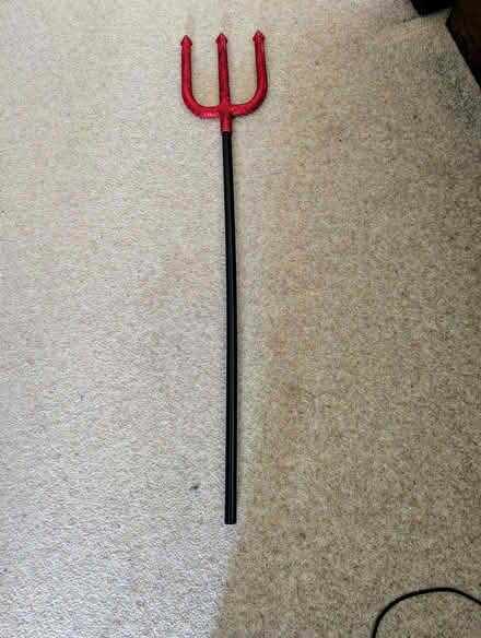 Photo of free toy Devil's trident (Halloween costume accessory?) (Berkhamsted HP4) #1