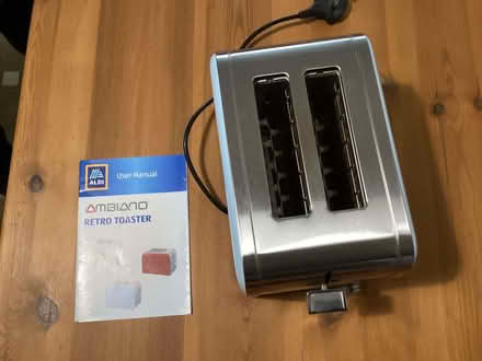 Photo of free Pale blue toaster (Oswestry SY11) #2