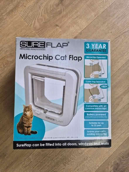 Photo of free Microchip cat flap (Quelhams Head SL4) #1
