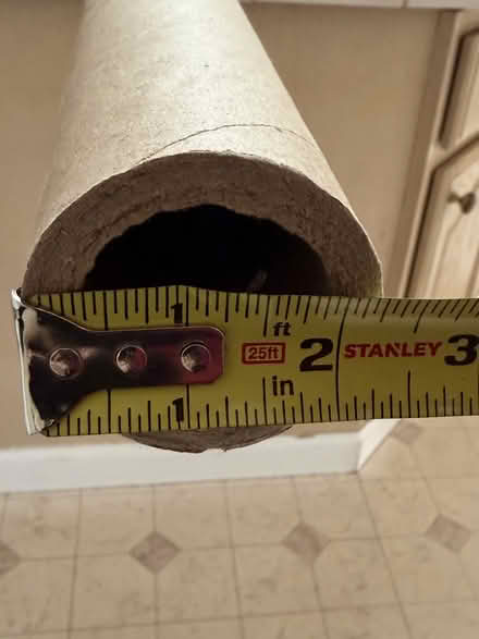 Photo of free 8’ very heavy-duty cardboard tube (San Carlos-El Camino near Hull) #2