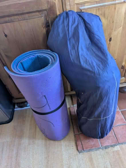 Photo of free Sleeping bag and camping mat (Ash Wharf GU12) #1
