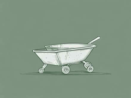 Photo of Old wheelbarrow (Shawell LE17) #1