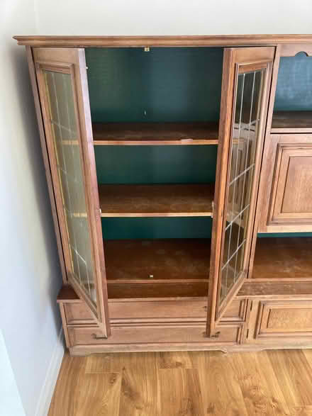 Photo of free Large display cabinet (Ardvarna, Oughterard) #2