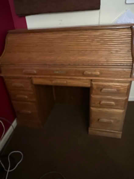 Photo of free Oak furniture desk (Palo alto) #1
