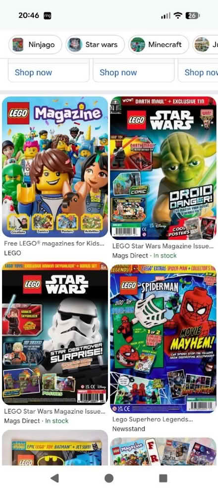 Photo of Old Lego magazines (M33) #1