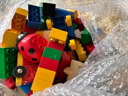 Photo of free Bag of assorted Duplo, + some playmobil characters (Freemantle SO15) #1
