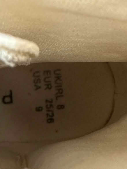 Photo of free Cream primark boots (Leyton E10) #3
