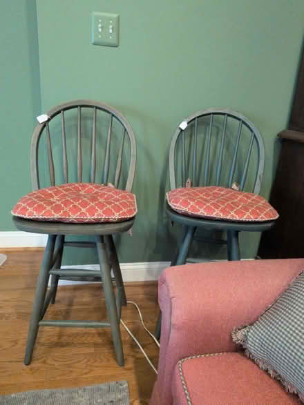 Photo of free 2 breakfast bar stools (Mays Chapel) #1