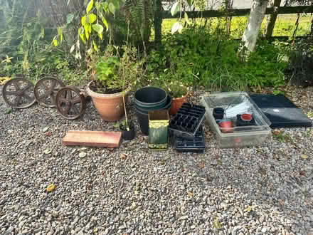 Photo of free Greenhouse and garden bits & bobs (Gladestry HR5) #1