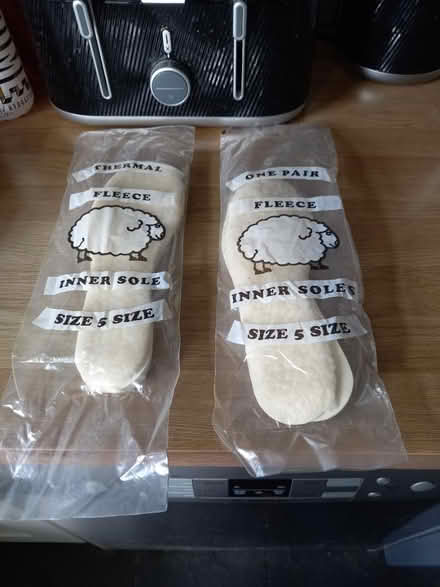 Photo of free Fleece Insoles (Roundhill area brighton BN2) #1