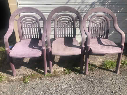 Photo of free thick Plastic chairs (Bathampton BA2) #1