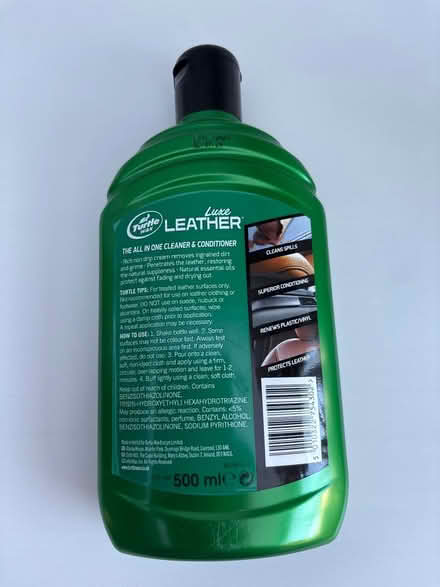 Photo of free Turtle wax leather cleaner (Crowborough TN6) #2