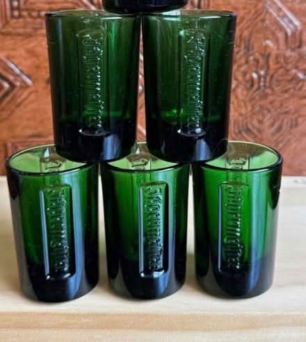 Photo of Jägermeister 4cl (40ml) Green Glass Shot Glasses (Selly Park B5) #1