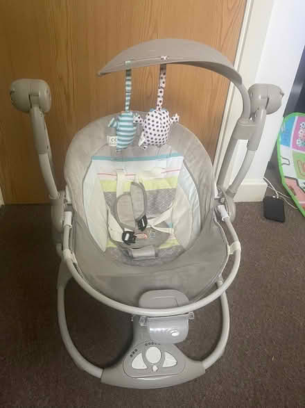 Photo of free Moses basket, bedsheets ,Rocker (M14, Fallowfield.) #3