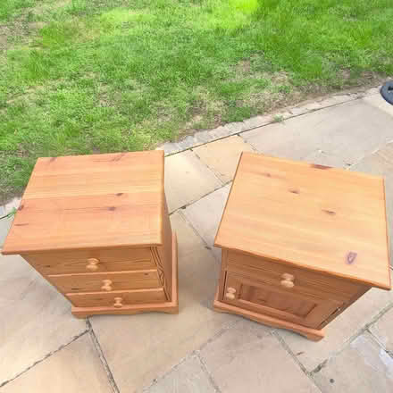 Photo of free 2 Bedside Cabinets - Solid Pine (Emmer Green RG4) #2