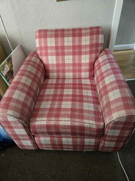 Photo of free Large arm chair (Brandwood End B14) #1