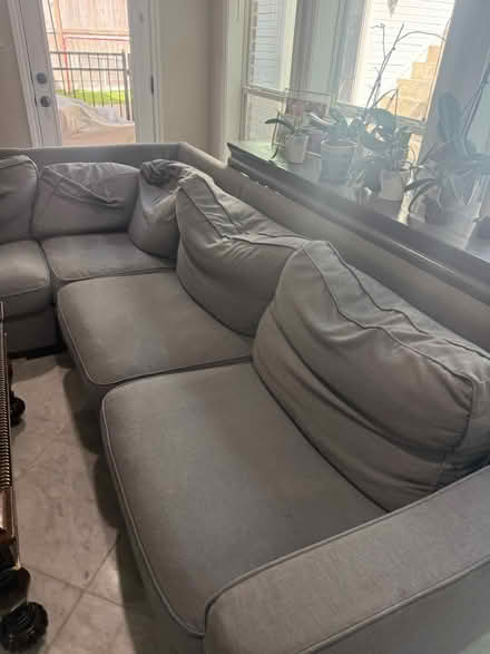 Photo of free Sectional couch (Bellaire) #3