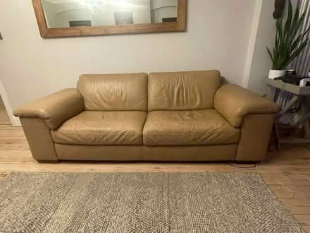 Photo of free Leather Sofa (N14) #1