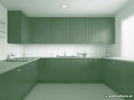 Photo of Kitchen worktop and cupboards (Cherry Orchard SY2) #1