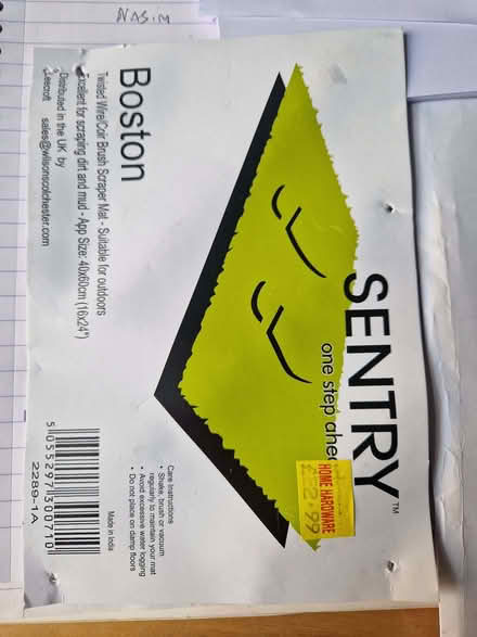 Photo of free Brush Scraper door mat (Comely Bank EH4) #2