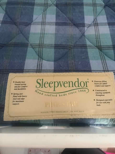 Photo of free Single mattress (Carterknowle S7) #2