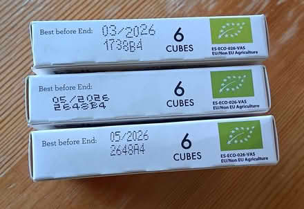 Photo of free Kallo very low salt chicken stock cubes past best before (Westbury Fields BS9) #2