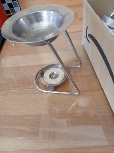Photo of free Tea lights and stand and dish for wax melts (Penrith CA11) #2