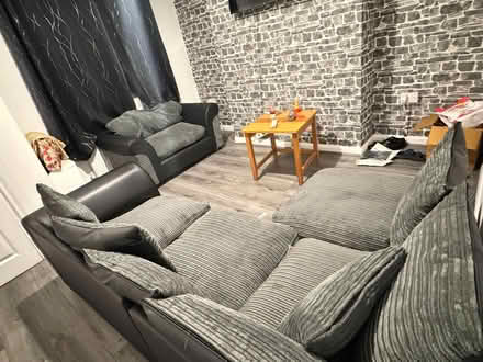 Photo of free Grey sofa Sainsbury (Verney rd royton Oldham OL2) #2
