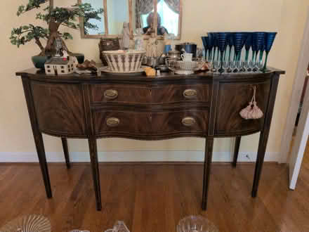 Photo of free Henkel Harris Mahogany Sideboard (Mays Chapel) #1