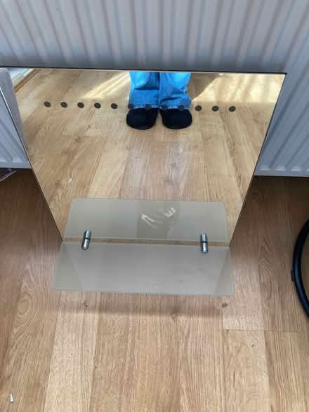 Photo of free Bathroom mirror with one shelf (Chatham ME5) #1