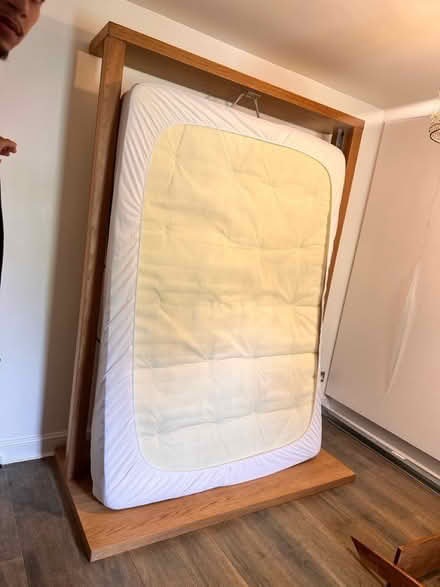Photo of free Sturdy double bed frame (swiss cottage NW3) #1