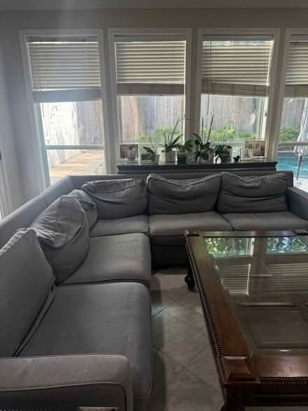 Photo of free Sectional couch (Bellaire) #2