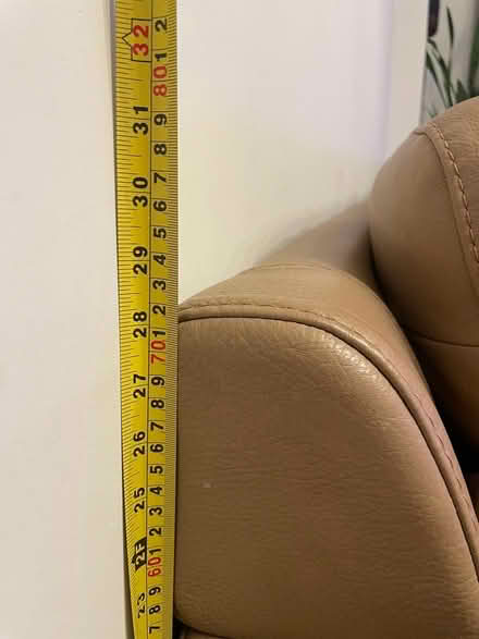 Photo of free Leather Sofa (N14) #4